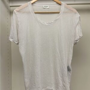Saint Laurent Ivory Tee